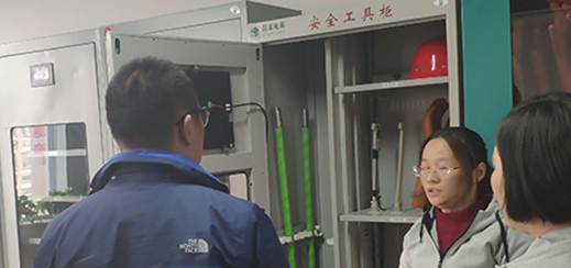 國(guó)家電網(wǎng)華北分區(qū)采購(gòu)來(lái)公司考察